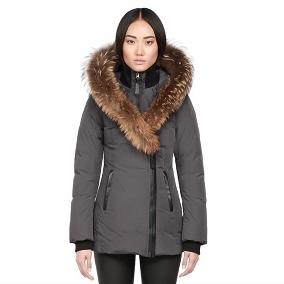 Mackage Jackets & Blazers - 🆕 Mackage Adali Fitted Down Coat Puffer fur Coat
